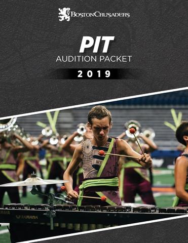 2019 Pit Audition Packet